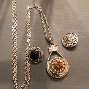 Snapituppittsburgh necklace and 3 snaps